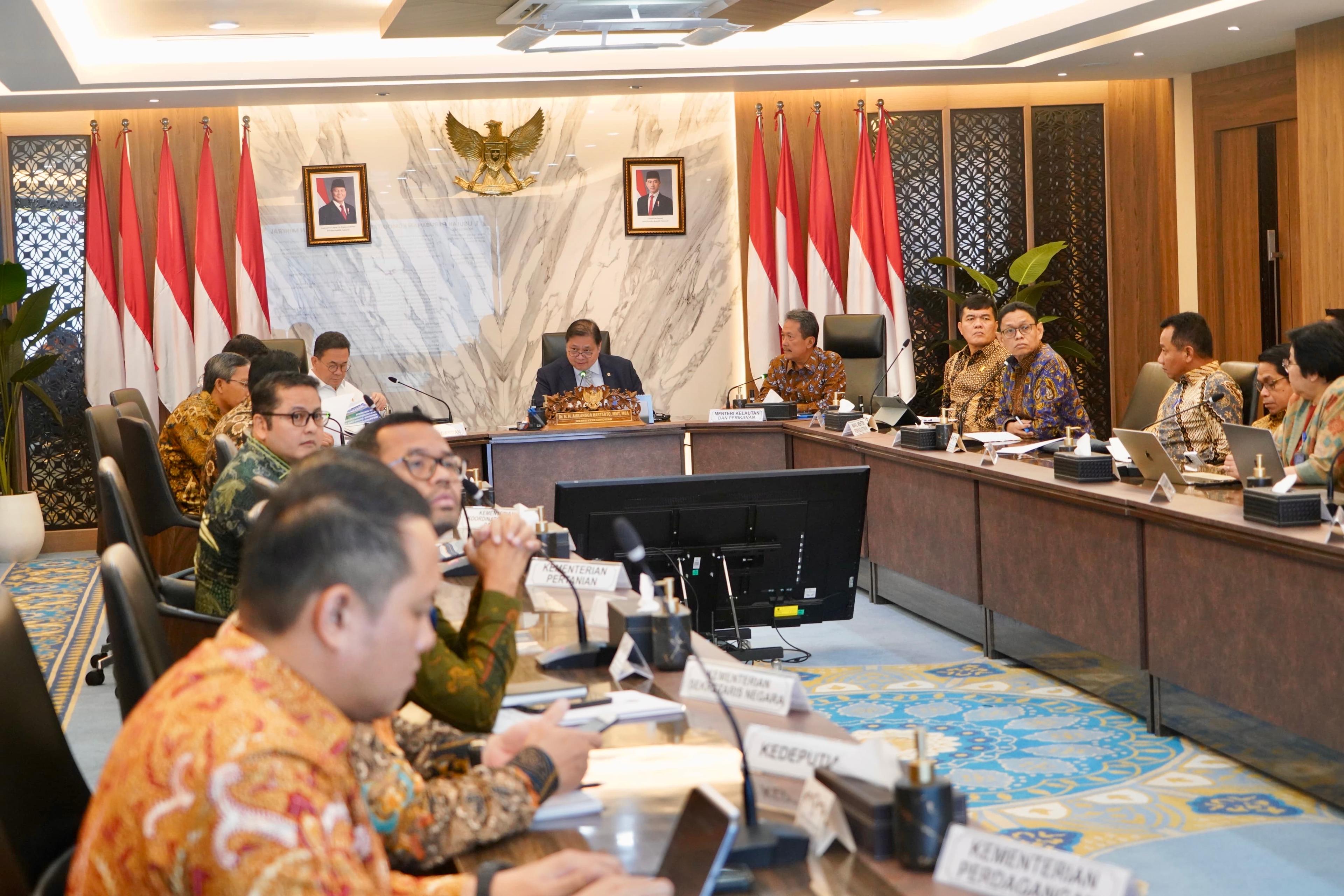 Rakortas Kemenko Perekonomian, Bahas Pengaturan Ekspor-Impor Komoditas Strategis