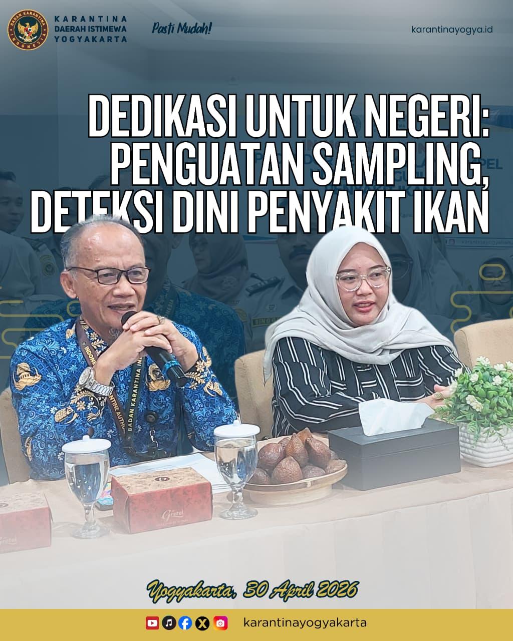 IHT Pengambilan Sampel untuk Pemeriksaan Penyakit Ikan