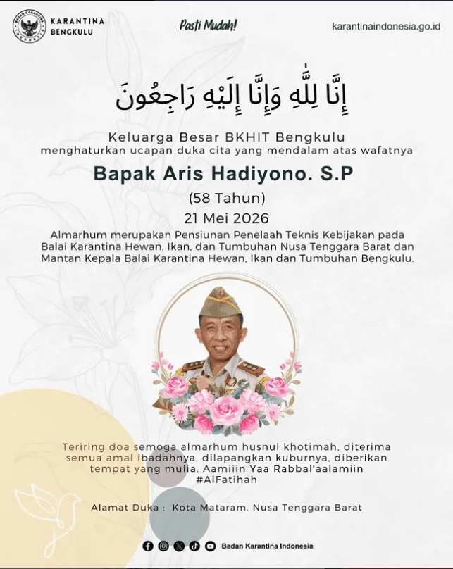 “Innalillahi wa inna ilaihi raji’un.