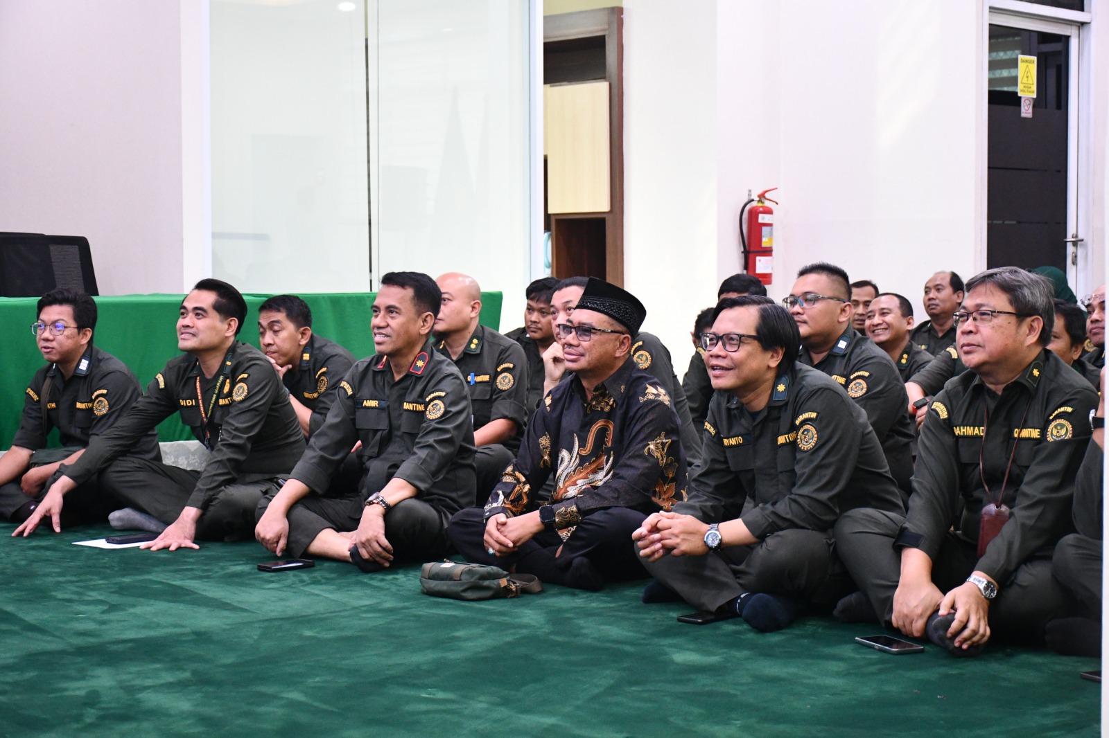 Tingkatkan Kinerja, Karantina Jakarta Perkuat Kualitas SDM