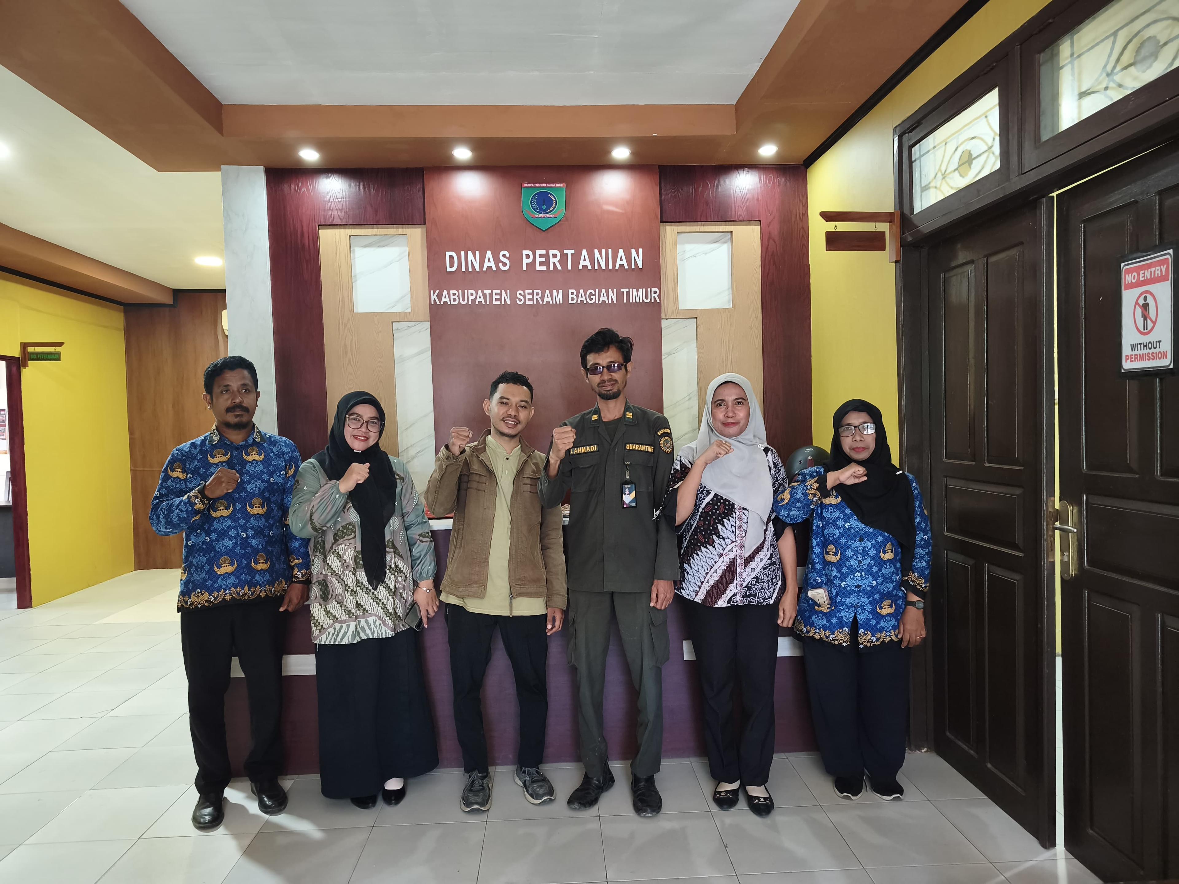 Jaga Maluku dari Pintu Timur, Karantina Maluku dan Dinas Pertanian Seram Bagian Timur Perkuat Sinergi Kawal Potensi Daerah