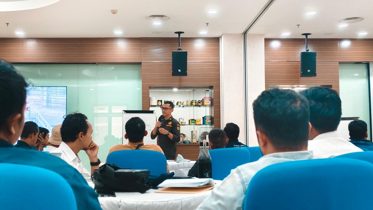 Perkuat Biosekuriti Peternakan, Karantina Lampung Gelar Bimtek Kekarantinaan di PT Great Giant Livestock 