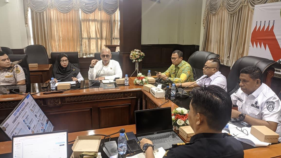 Karantina Maluku Perkuat Sinergi Percepatan Ekspor, Siap Kawal Komoditas Unggulan Tembus Pasar Global