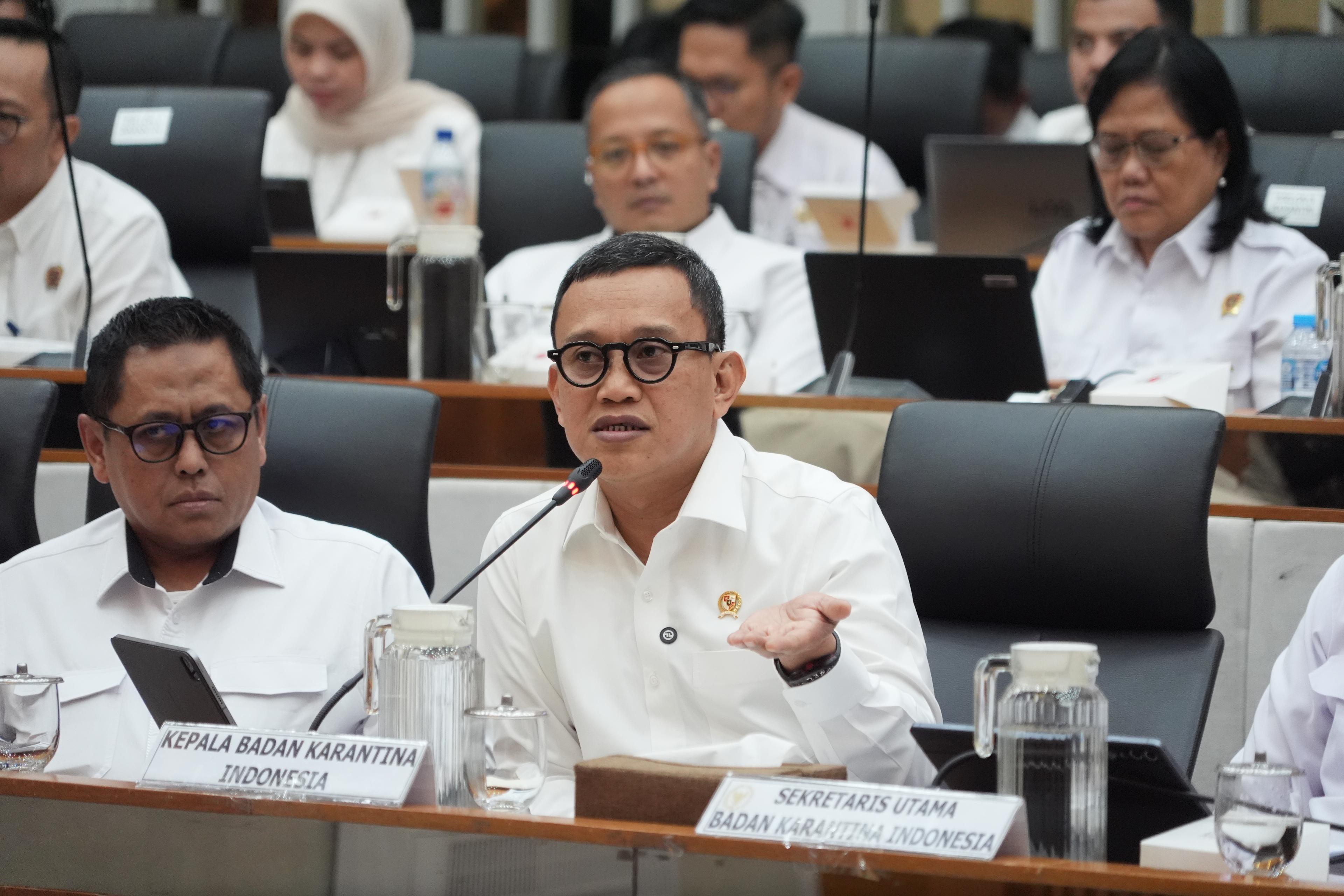 karding: Karantina Harus Jadi Garda Pertahanan Nir Militer Indonesia