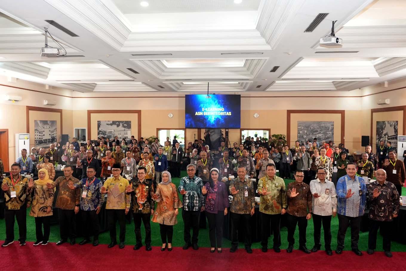 Hadiri Peluncuran Nasional E-Learning, Barantin Komitmen Jaga Integritas Wujudkan Layanan Publik Berkualitas