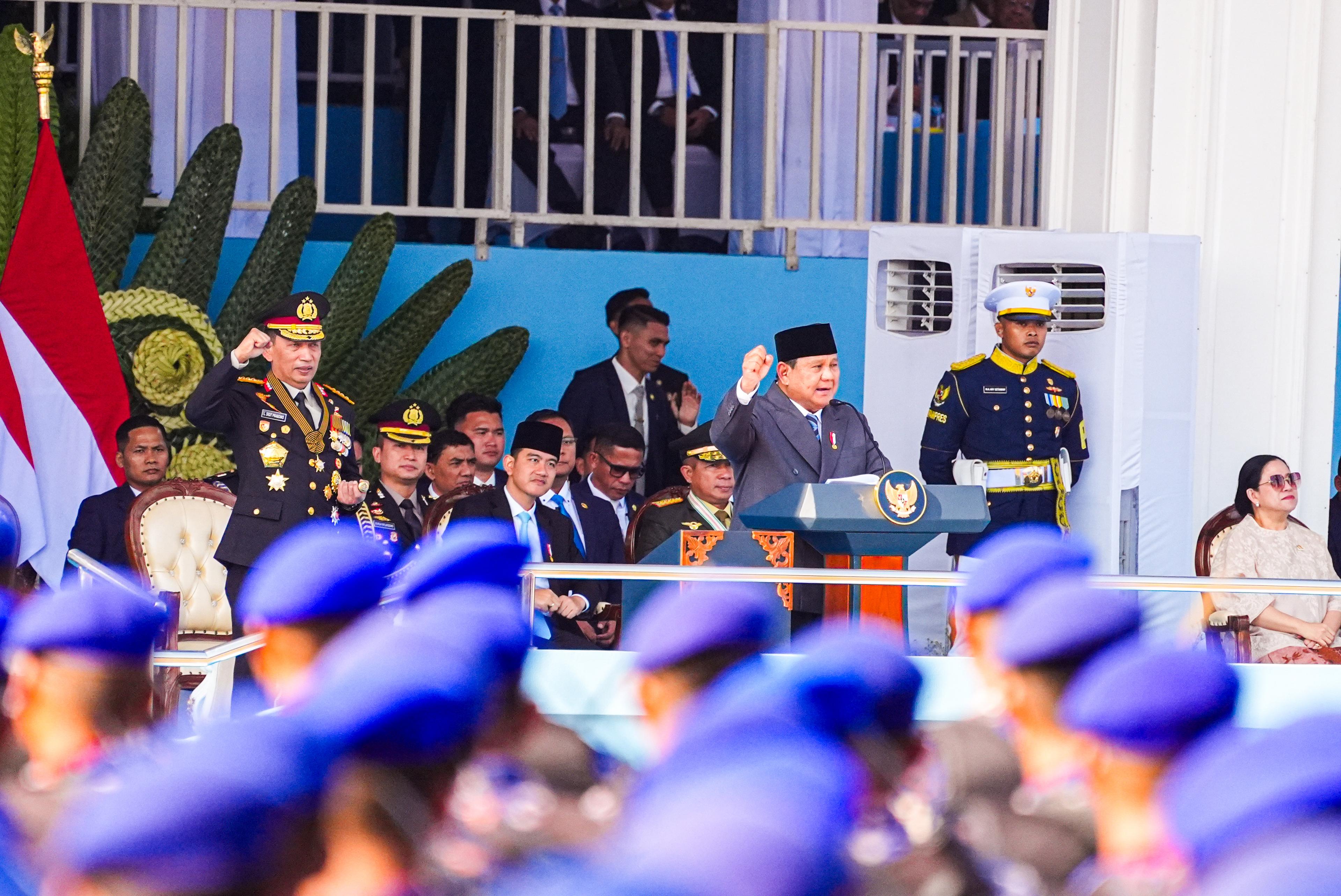 Kepala Barantin Hadiri Upacara Hari Bhayangkara ke-80