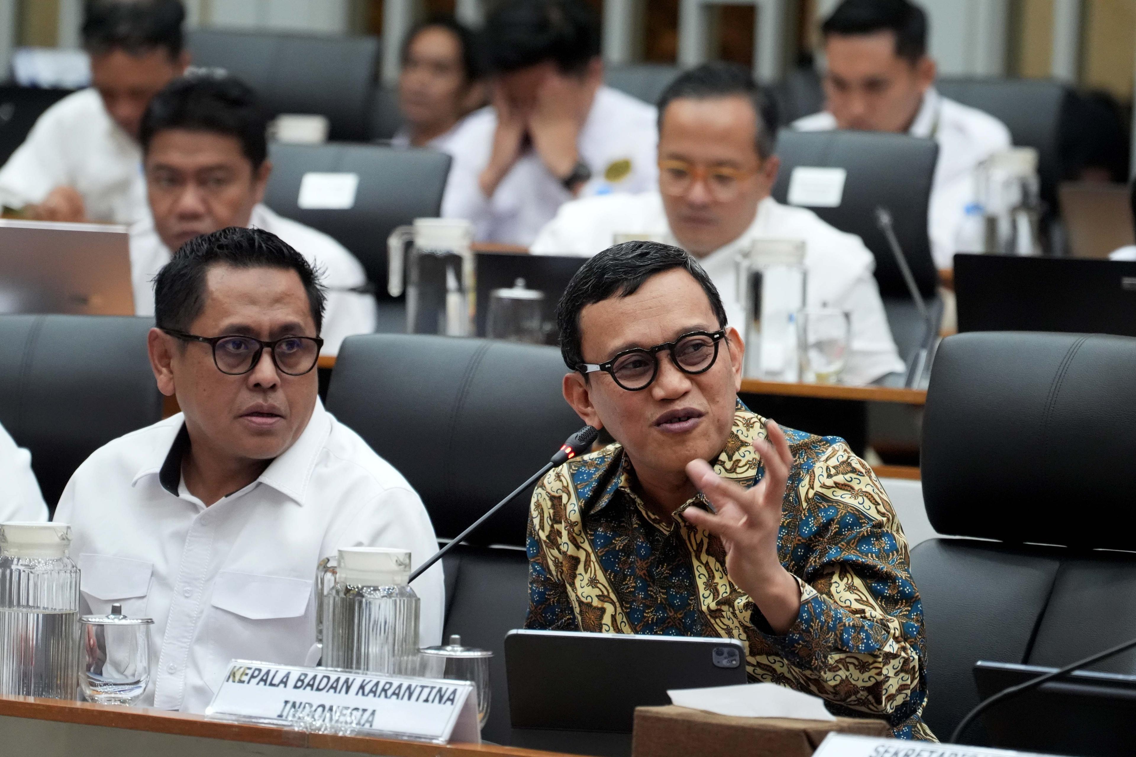 Barantin Catat PNBP Rp444,1 Miliar, DPR Apresiasi Capaian WTP