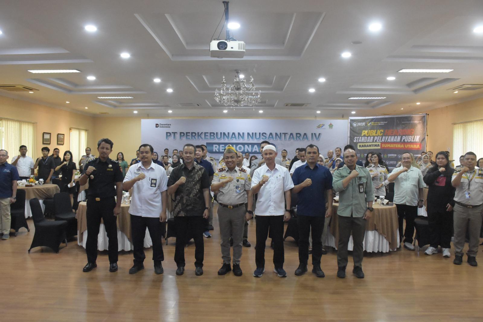 Karantina Sumatera Utara Gelar Public Hearing Demi Hadirkan Pelayanan Publik Berkualitas