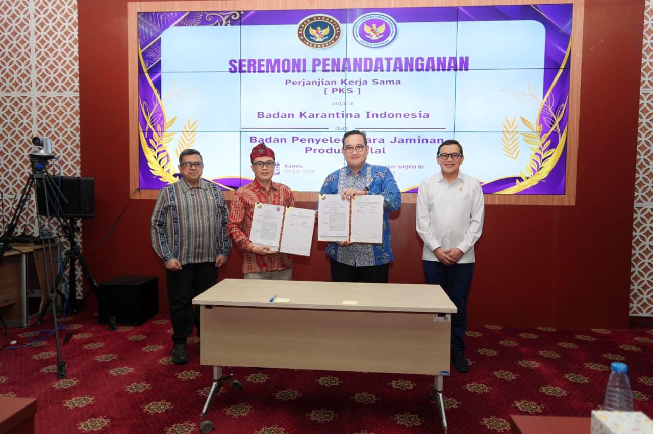 Barantin-BPJPH Bersinergi, Siapkan Implementasi Wajib Halal Oktober 2026