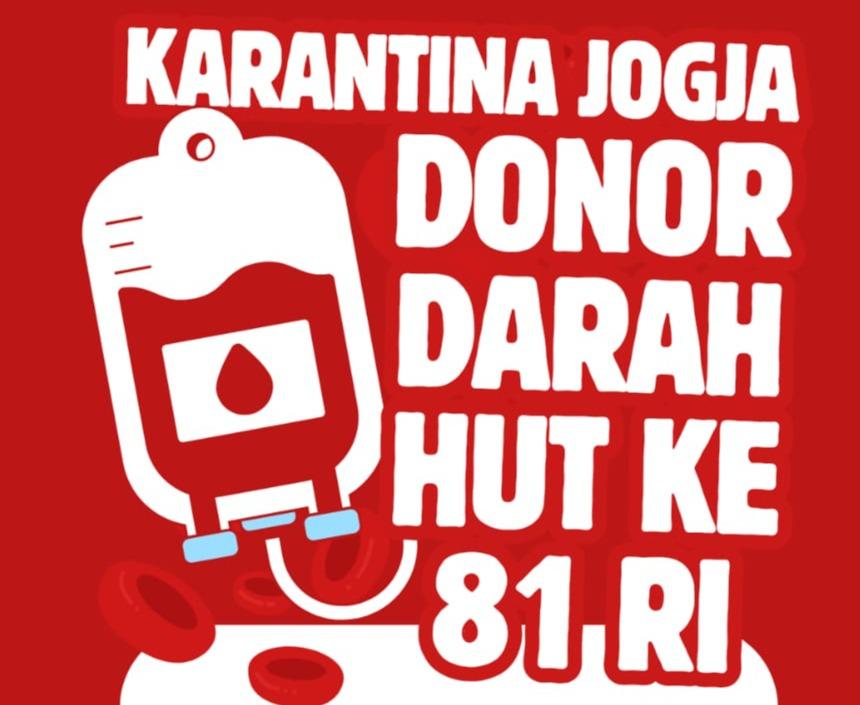 Donor Darah Memperingati HUT RI ke 81