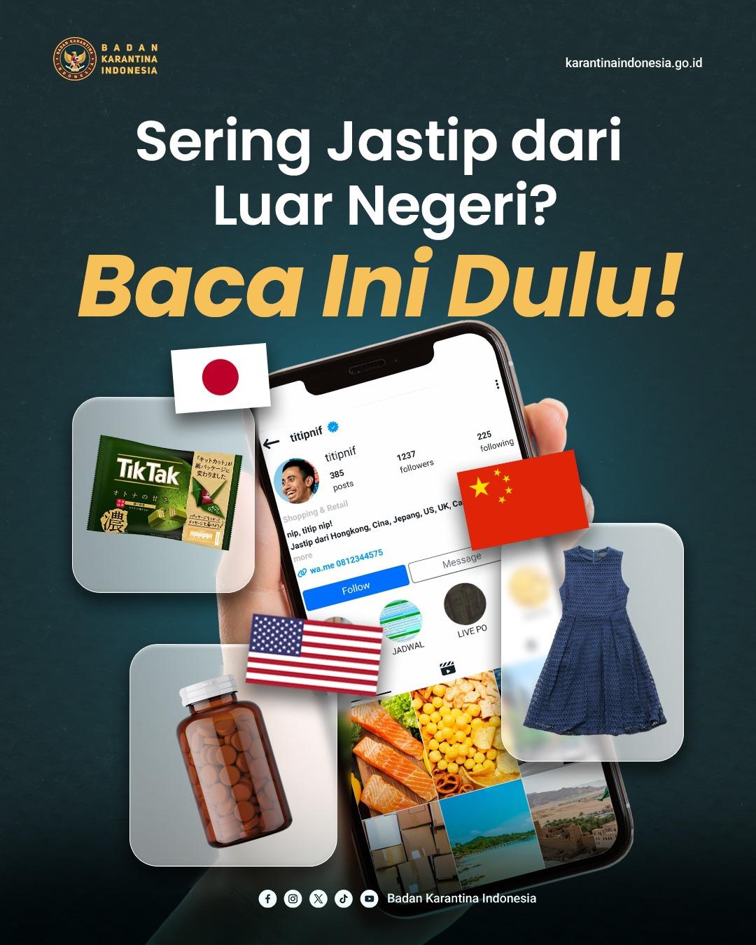 Jastip Luar Negeri ? Baca ini dulu