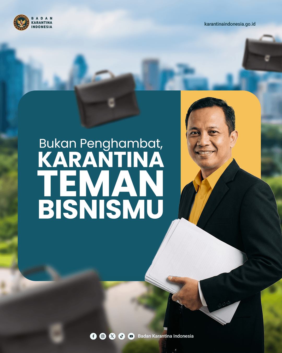BUKAN PENGHAMBAT! KARANTINA TEMAN BISNISMU